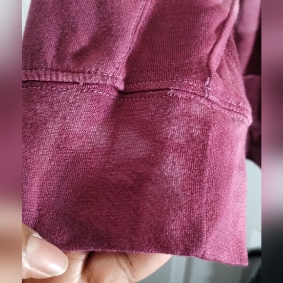 Women's JoyLab Tie-Dye Long Sleeve Sweatshirt Top (A1) - Picture 6 of 9